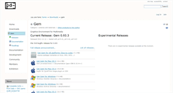 Desktop Screenshot of gem.puredata.info